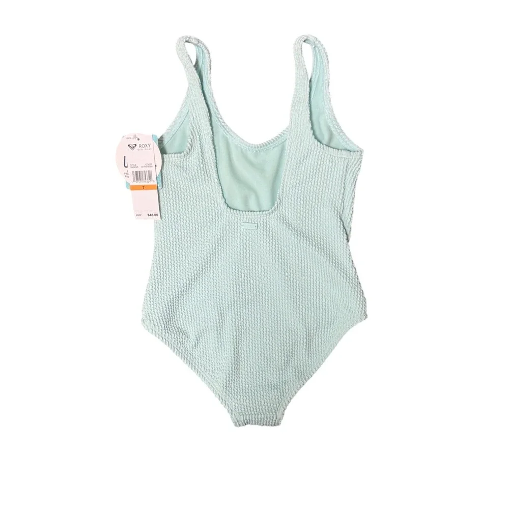 NWT Roxy Girls‎ Mint One-Piece Swimsuit UPF 50+ Size Various Sizes